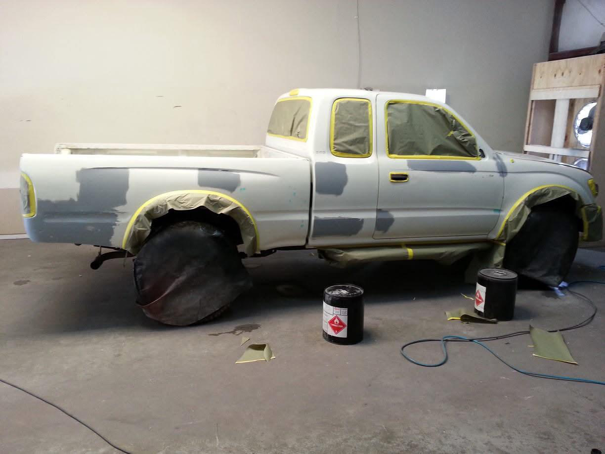 Toyota Tacoma — Full Repaint before repair